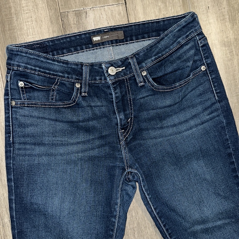 Size 30 x 29 Levi’s Jean Leggings. Professionally Hemmed to 29in - Picture 5 of 6